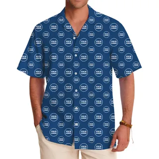 Custom Hawaiian Shirts With Logo Modern Style