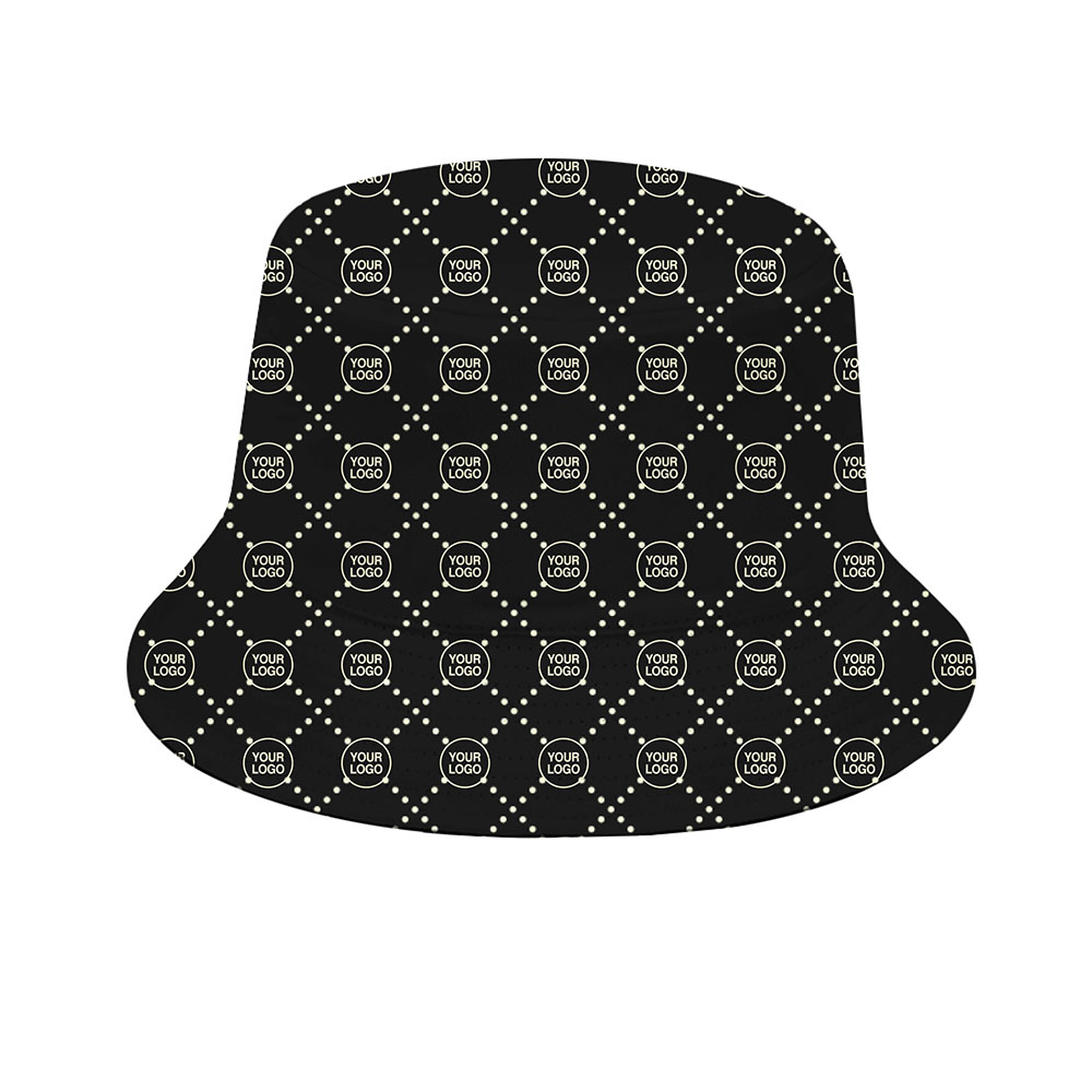 Executive Custom Logo Pattern Bucket Hat