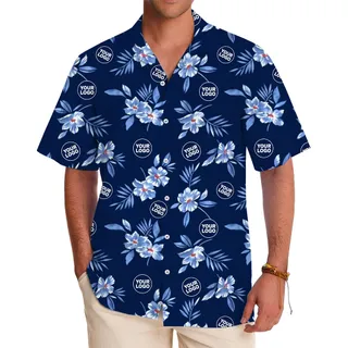 Professional Custom Floral Hawaiian Shirt for Promotions