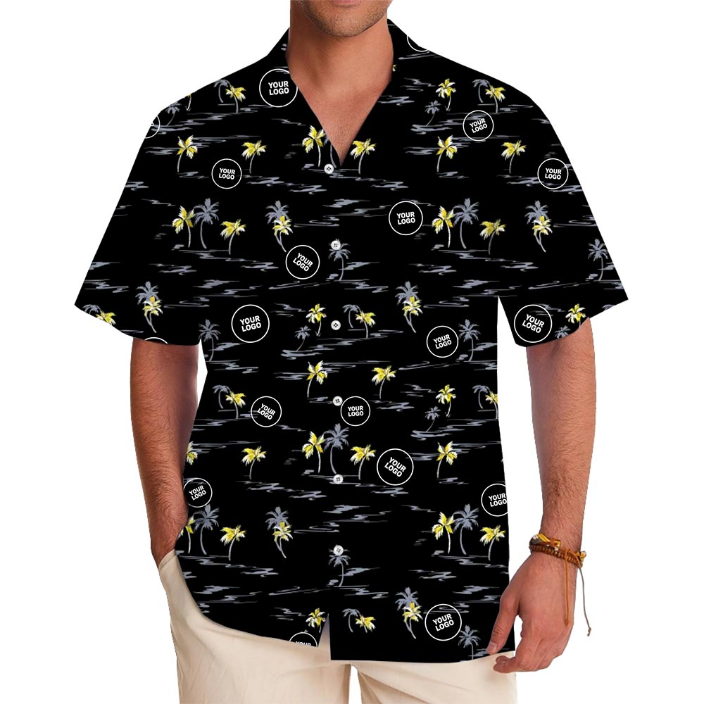 Personalized Aloha Shirt for Business – Add Your Logo or Picture With Live Preview - variant image 1