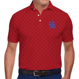 Custom Chest And Pattern Logo Polo Shirt