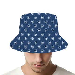 Classic Pattern Custom Logo Matching Bucket Hat