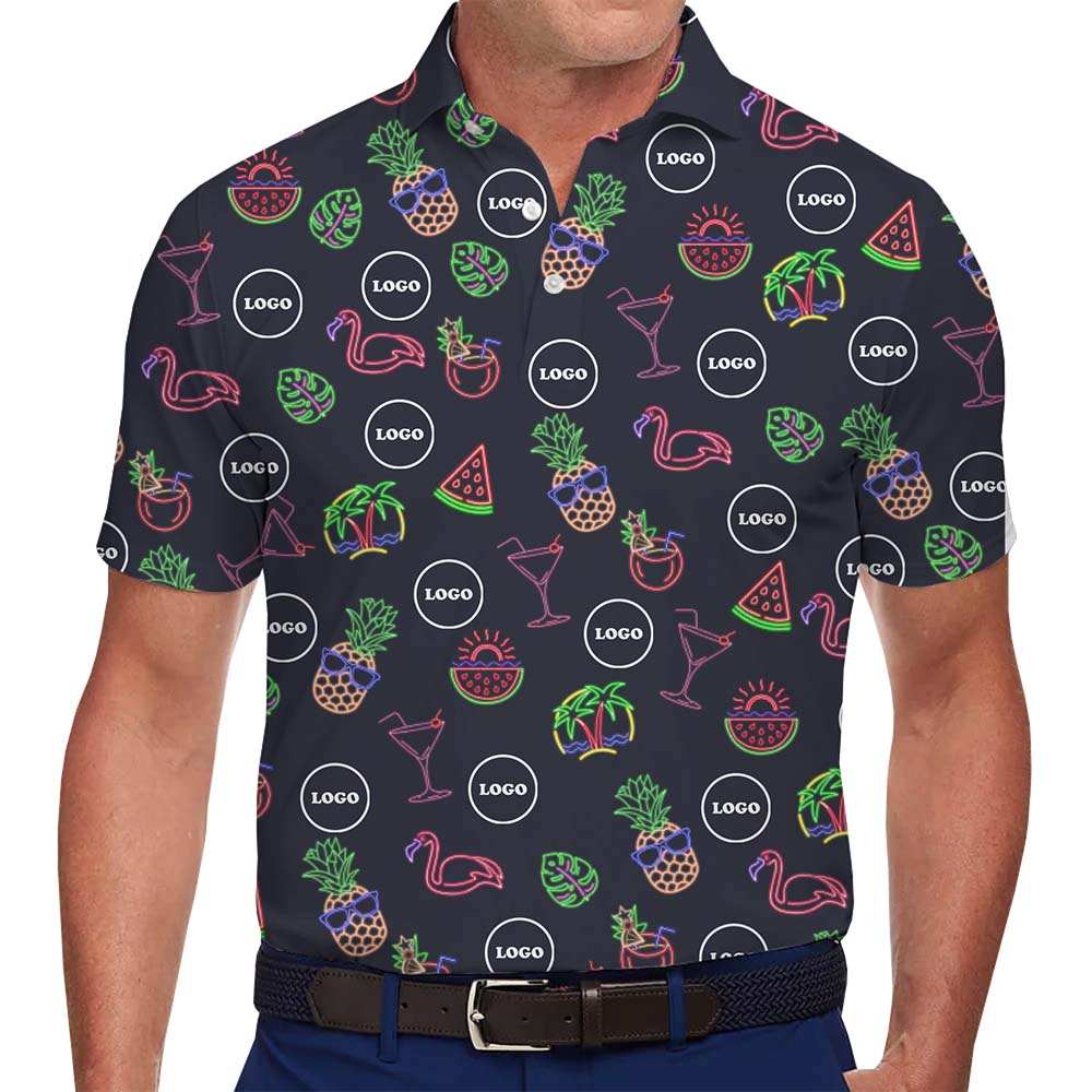 Beach Summer Polo Shirts With Custom Logo - variant image 1
