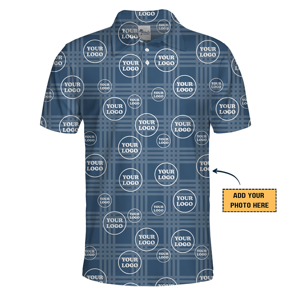 Pride Plaid Polo Shirt Custom Logo And Color