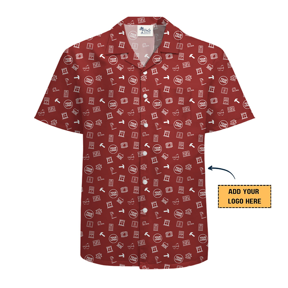 Custom Logo Home Improvement Pattern Shirt