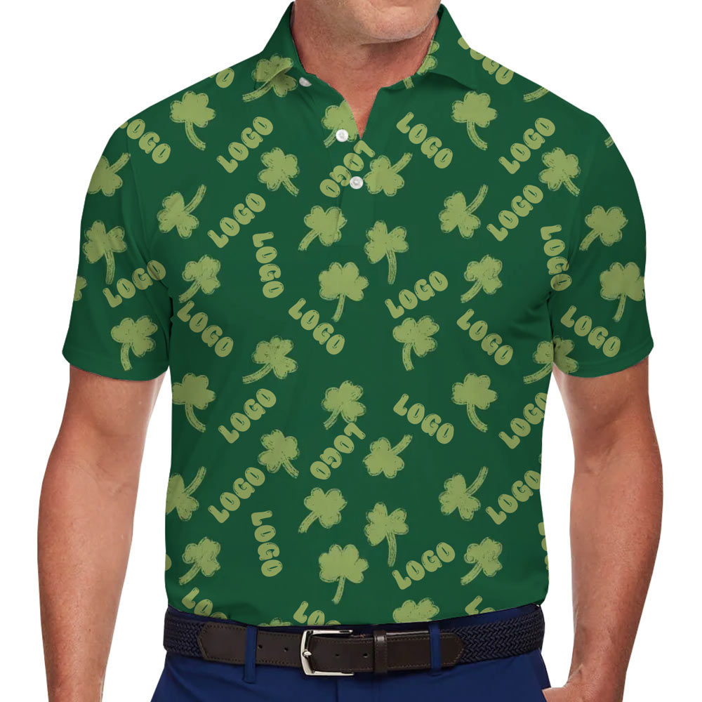 Custom Logo St Patricks Polo Shirt - variant image 1