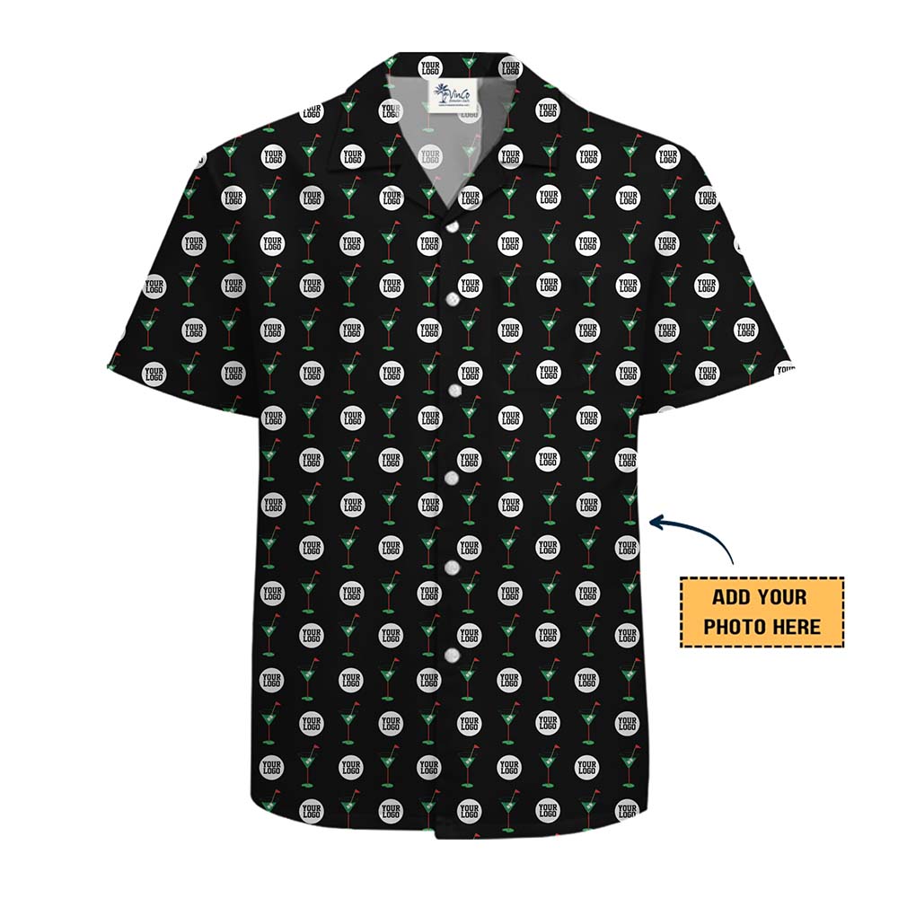 Personalized Golf Hawaiian Shirts With Logo And Icons