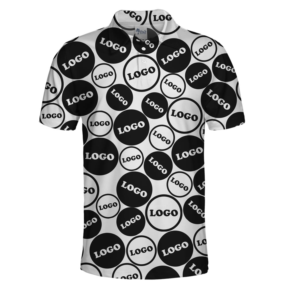 [Live Preview] Polo Shirt With 2 Custom Company Logos