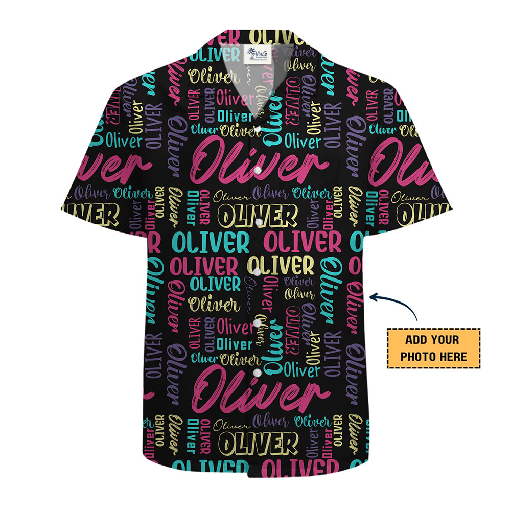 Personalized Hawaiian Shirt With Name and Live Preview