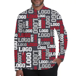 [Quick Preview] Custom Logo Long Sleeves Hawaiian Shirt
