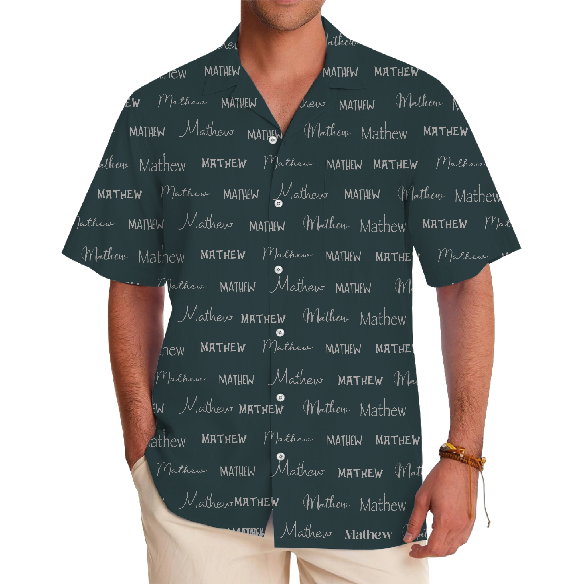 Custom Name Hawaiian Shirt – Personalized Just for You With Live Preview - variant image 1