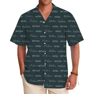 Custom Name Hawaiian Shirt – Personalized Just for You With Live Preview