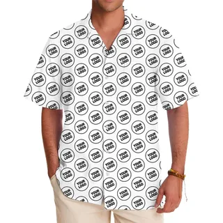 Customize Hawaiian Shirt With Business Logo