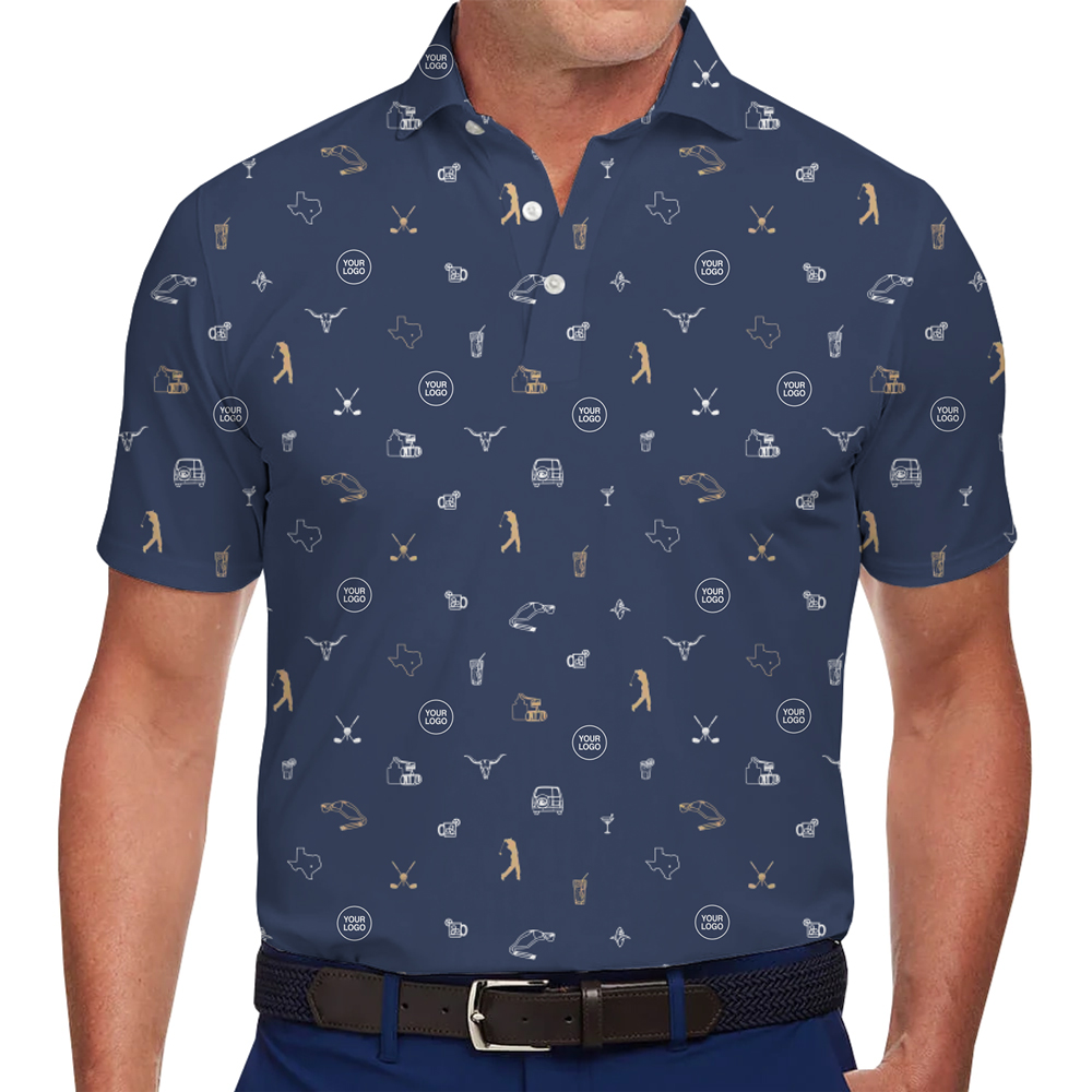 Personalized Golf Polo Shirt With Company Logo - variant image 1