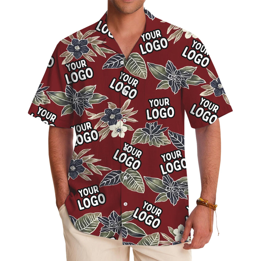 Custom Logo Vintage Aloha Shirt - variant image 1