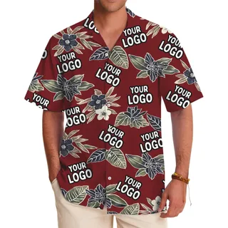 Custom Logo Vintage Aloha Shirt