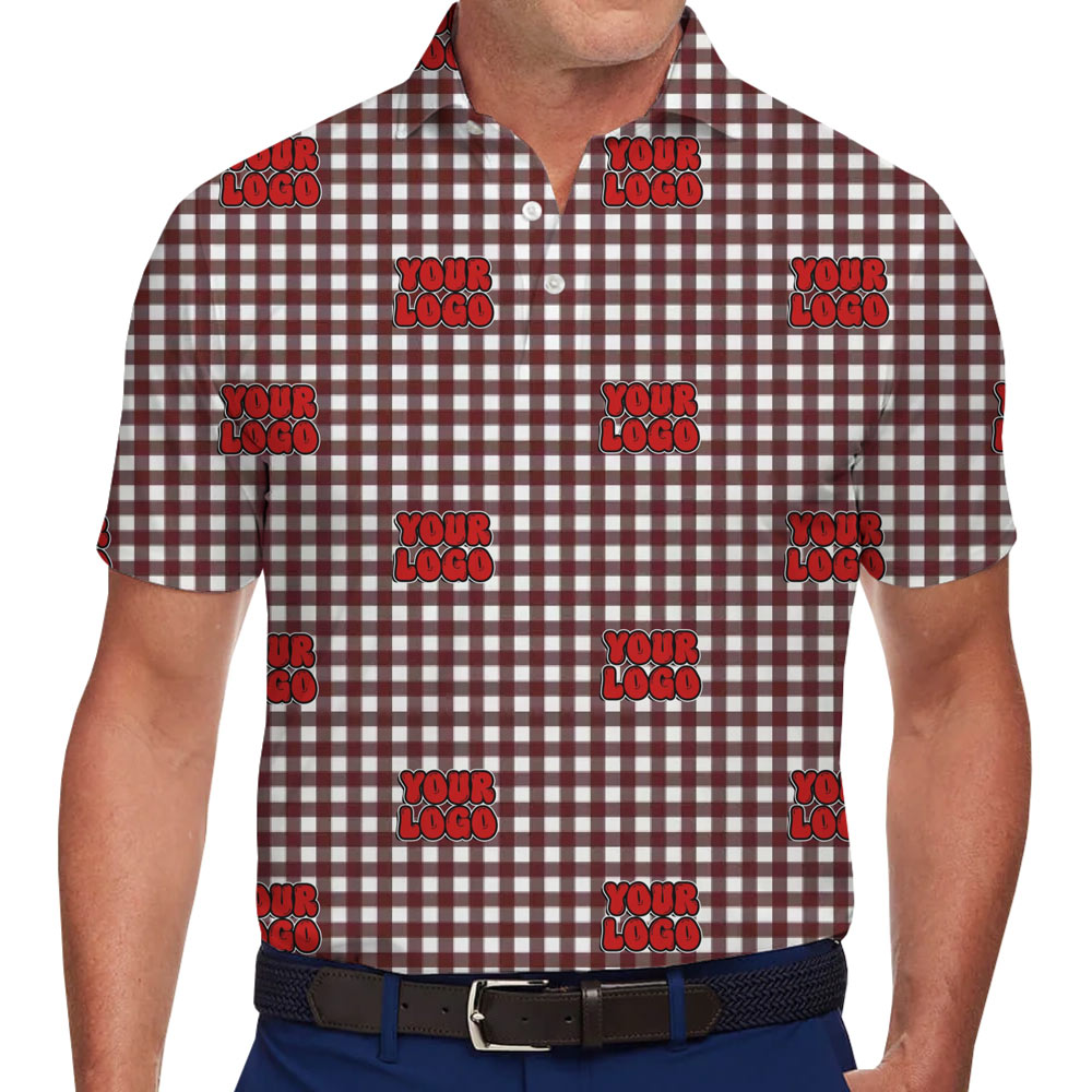 Custom Company Logo Caro Polo Shirt - variant image 1