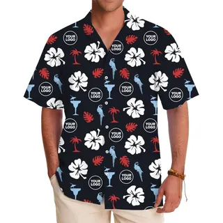Personalized Tropical Shirt With Logo Hawaiian Vibe