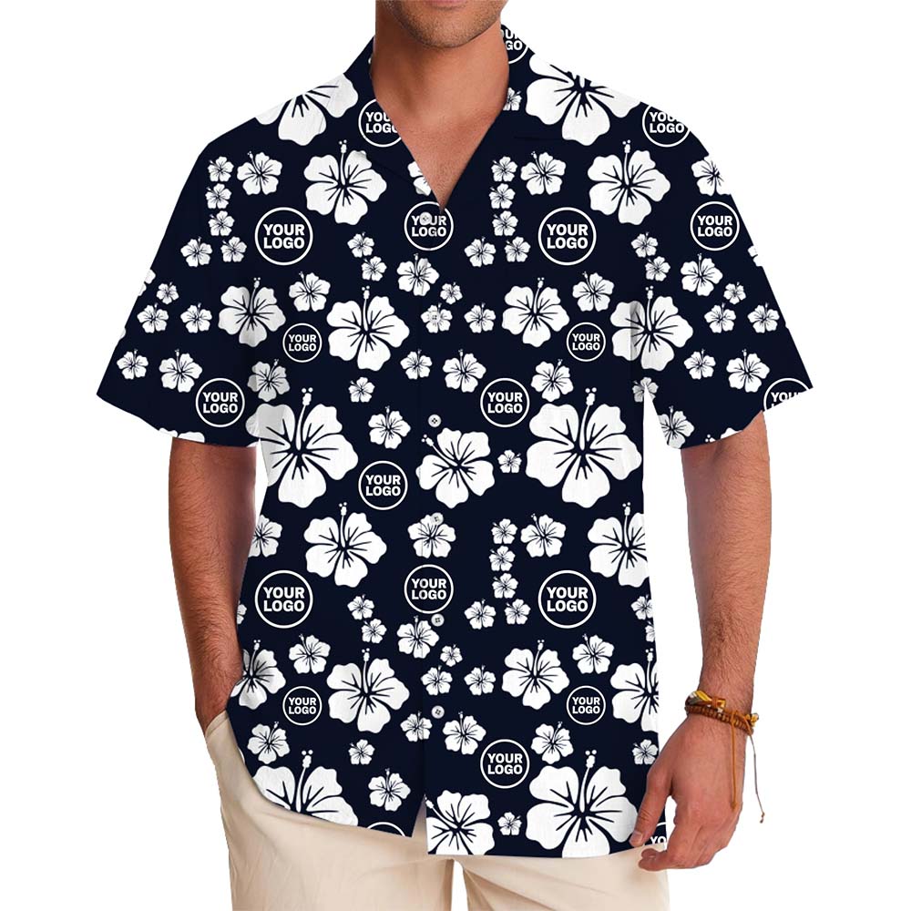 Easy Custom Hawaiian Shirts With Logo And Instant Preview - variant image 1