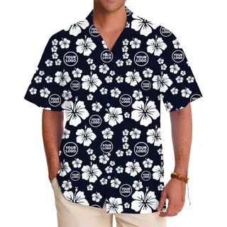 Easy Custom Hawaiian Shirts With Logo And Instant Preview
