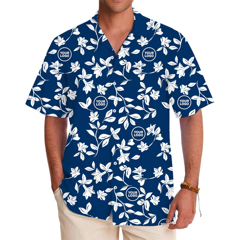 Personalized Hawaiian Shirt With Logo – Perfect For Events and Gifts - variant image 1