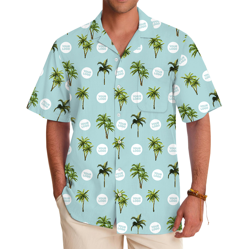 [Live Preview] Custom Hawaiian Shirts With Palm Tree - Stylish Summer Essentials - variant image 1