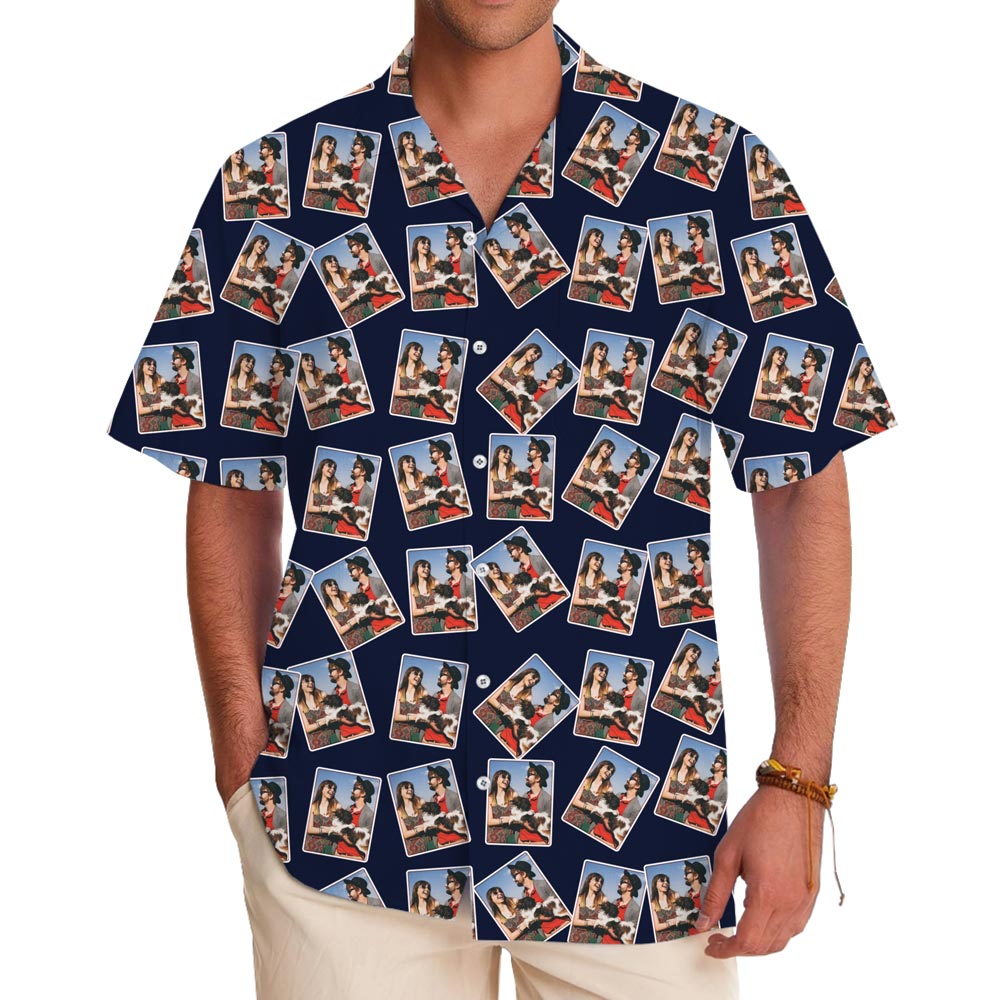 Unique Custom Photo Button Up Shirt No Minimum - variant image 1