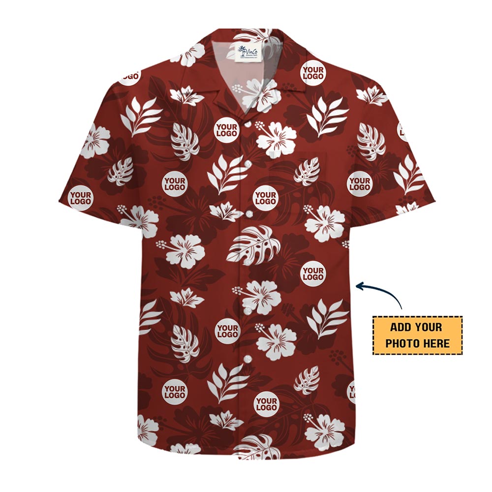 [Live Preview] Vibrant Personalized Hawaiian Shirt for Summer Vibes With Hibiscus Flowers