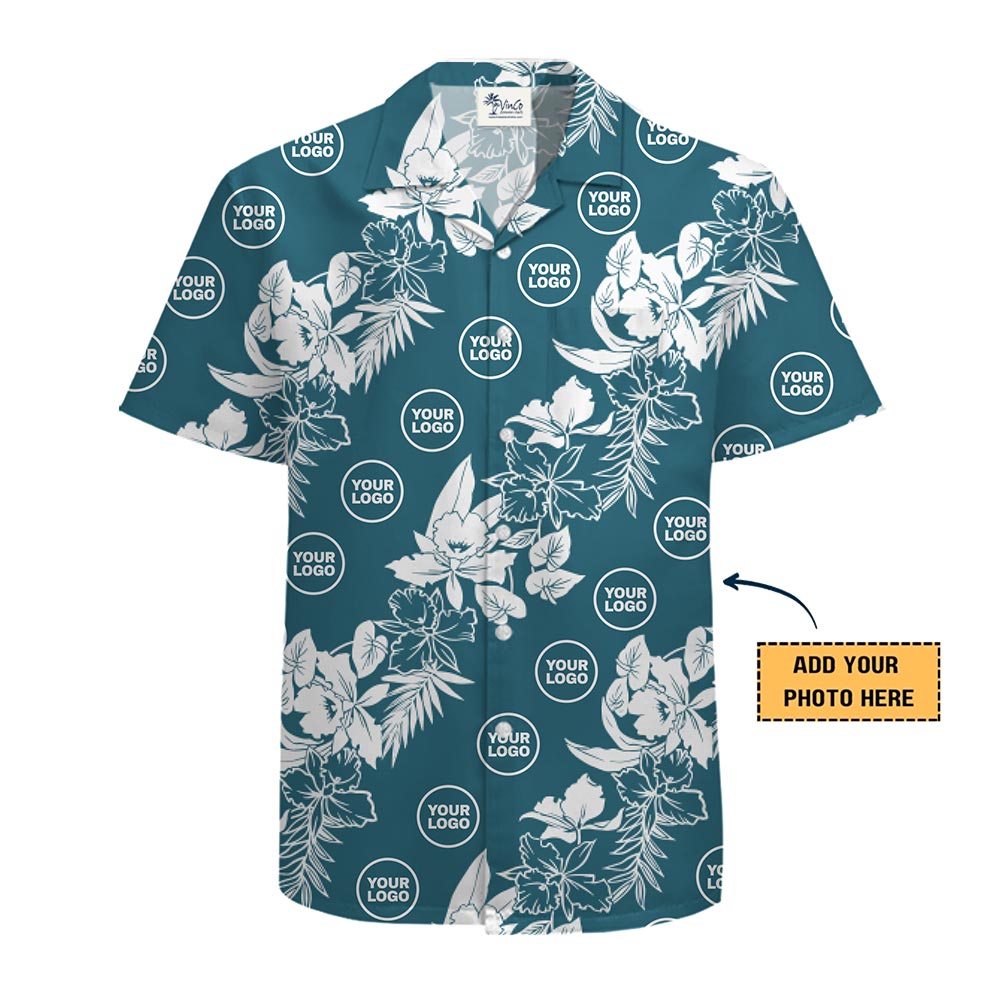 [Live Preivew] Custom Hawaiian Shirt with Hibiscus Flower – Personalized Island Style