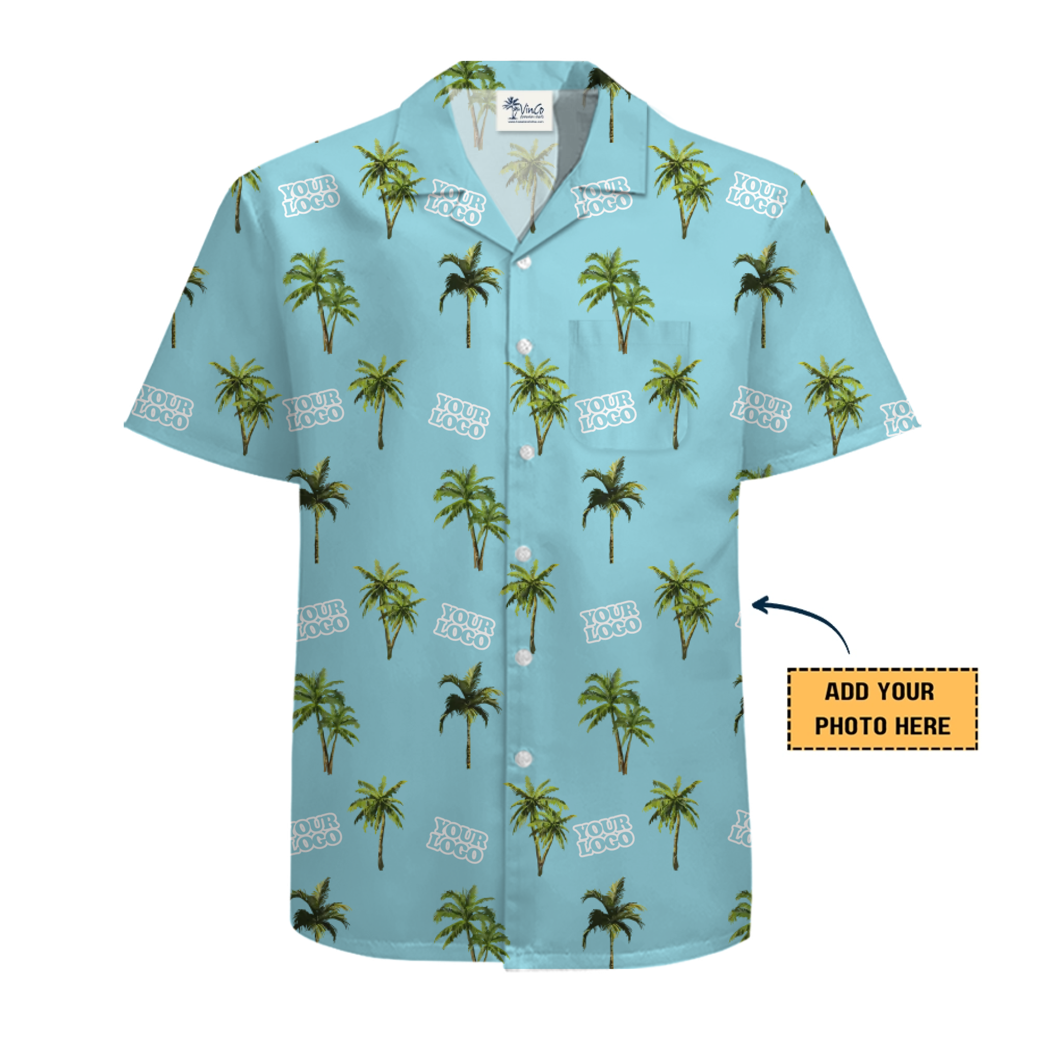 [Live Preview] Custom Hawaiian Shirts With Palm Tree - Stylish Summer Essentials
