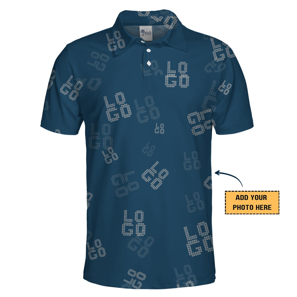 Simple Custom Company Logo Polo Shirt