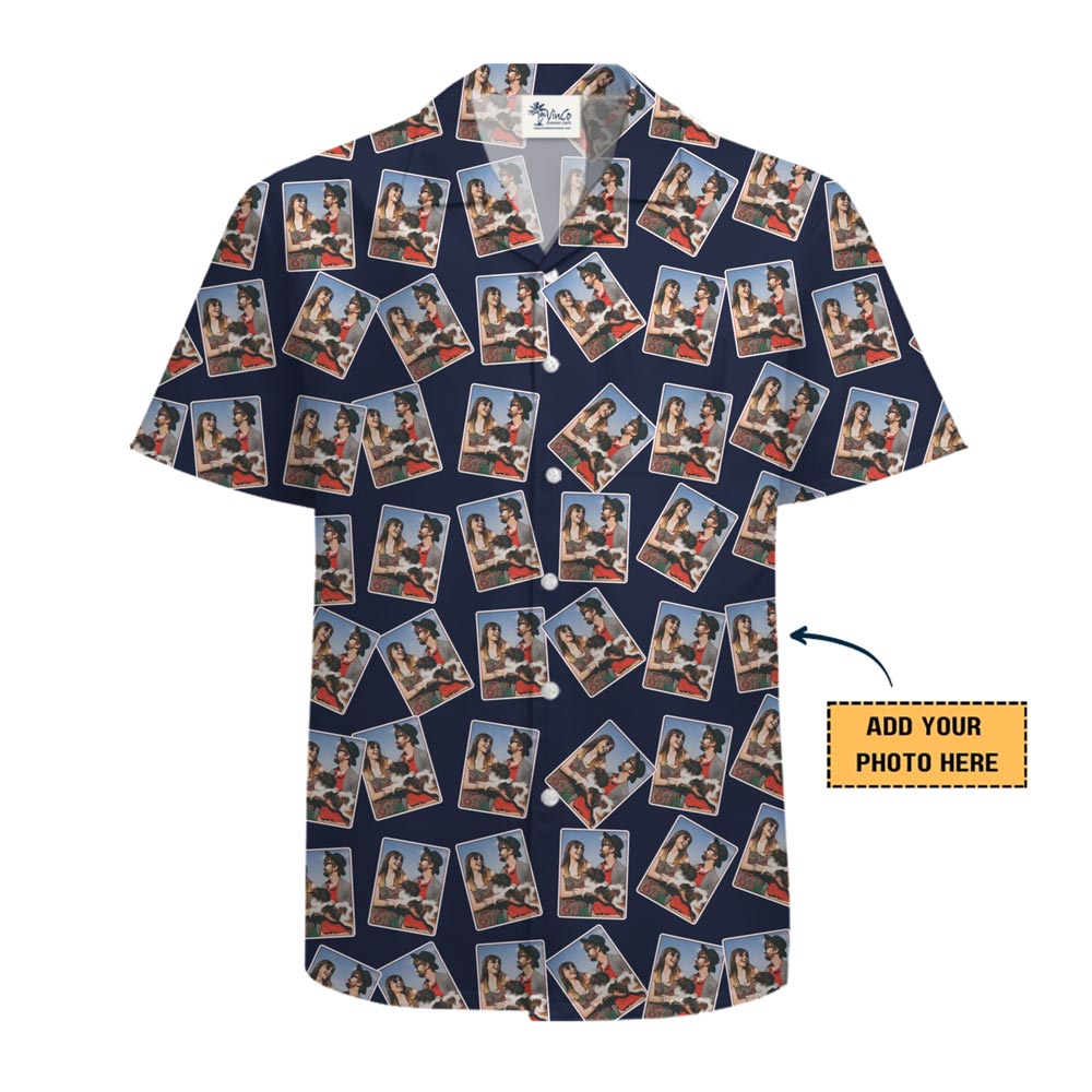 Unique Custom Photo Button Up Shirt No Minimum