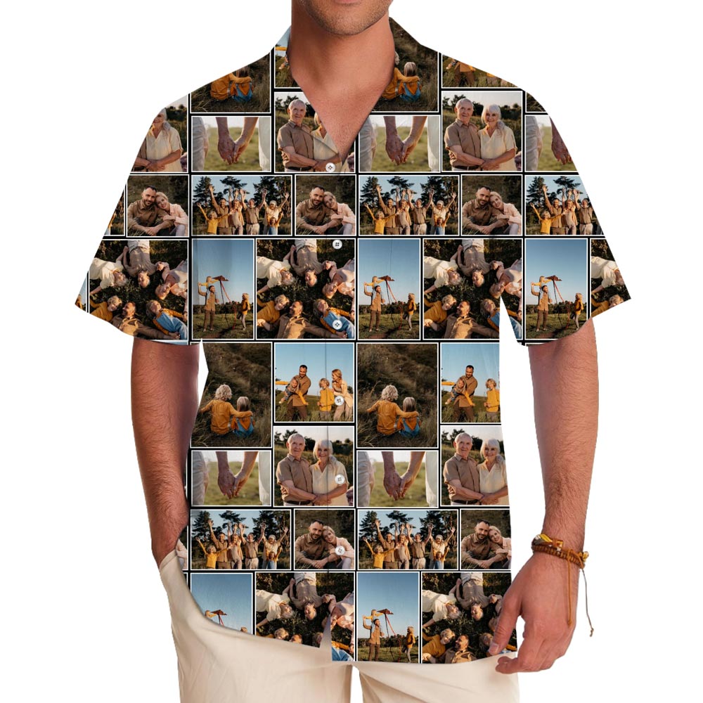 Custom Photo Hawaiian Shirts With Preview - variant image 1