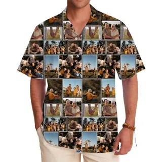 Custom Photo Hawaiian Shirts With Preview