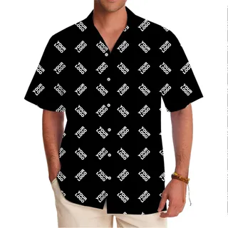 Custom Button Up Shirt With Your Own Logo And Color