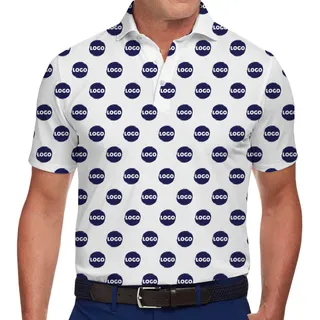 [Big Logo] Custom Stand-out Logo And Color Collared Polo Shirt