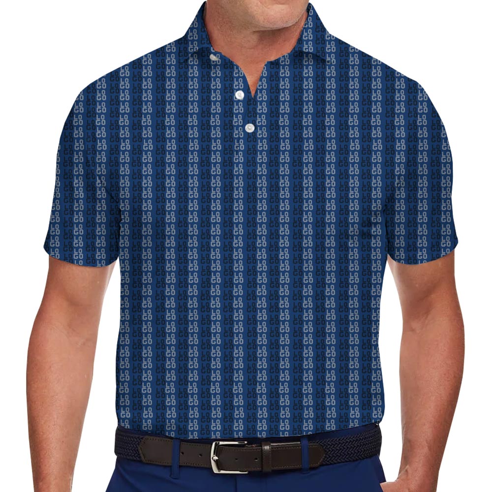 [Live Preview] Polo Shirt With Multiple Logos - variant image 1