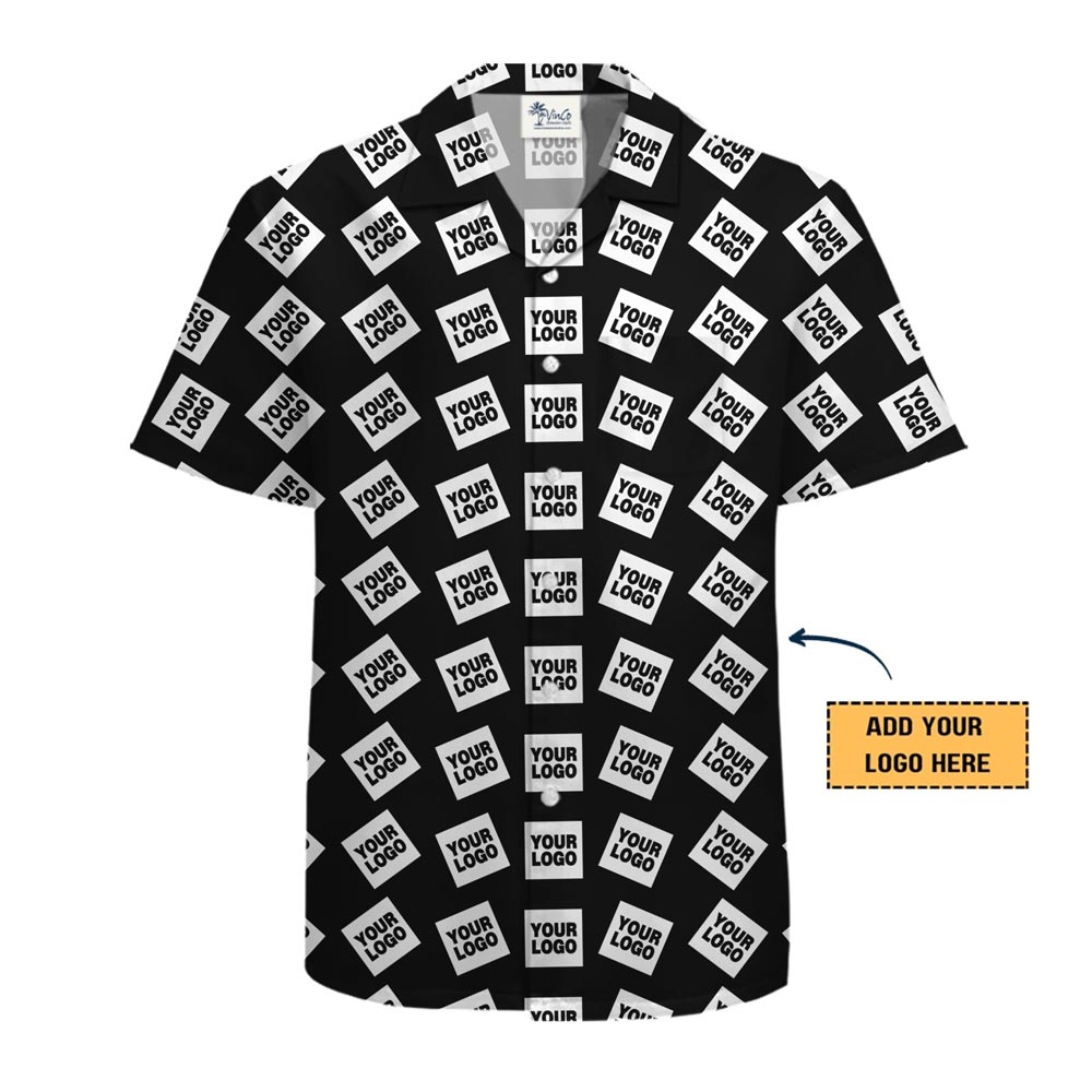 Unique Custom Logo Aloha Shirt With Preview For Men And Women