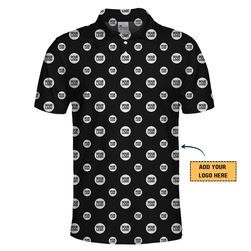 Custom Logo And Color Collared Polo No Minimum