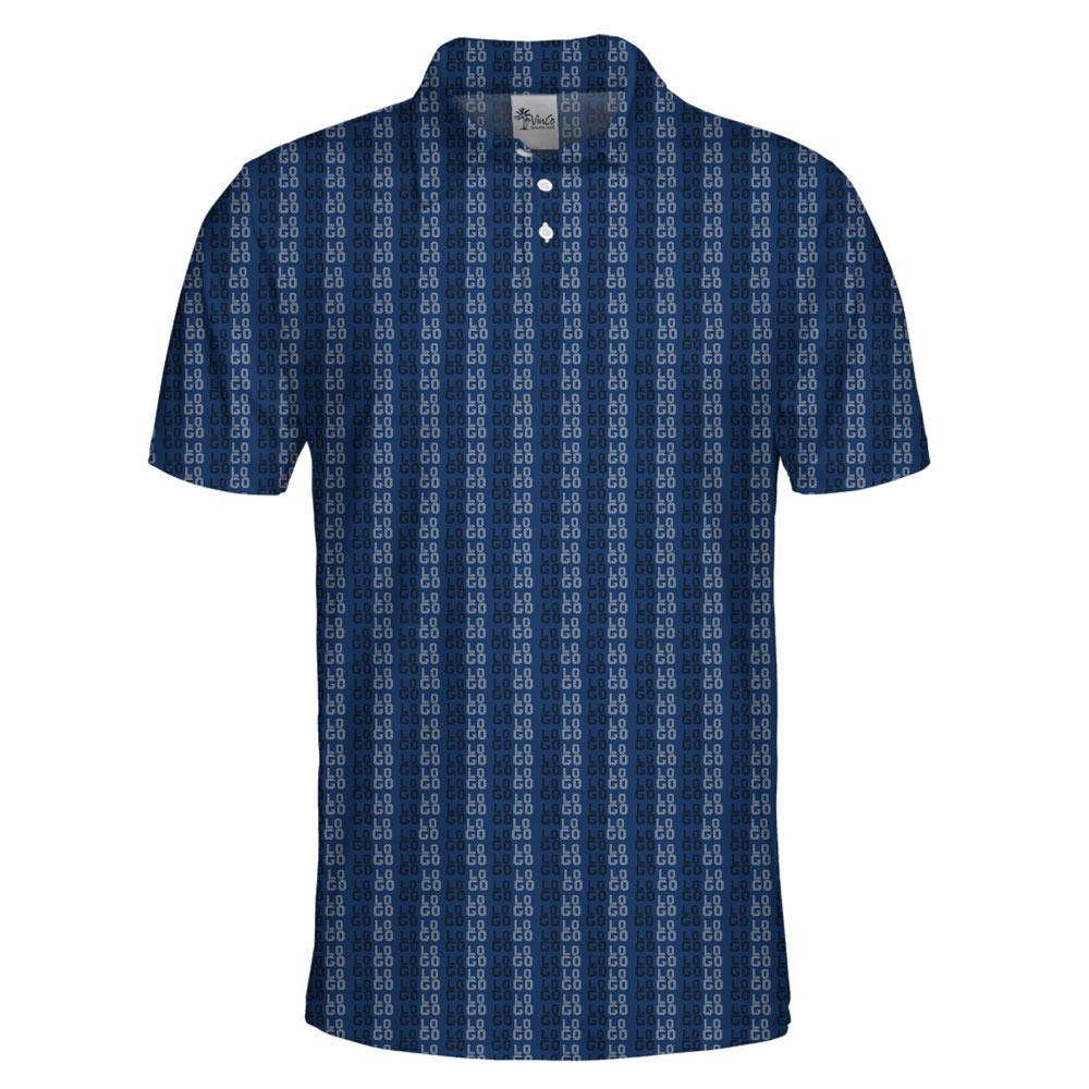 [Live Preview] Polo Shirt With Multiple Logos