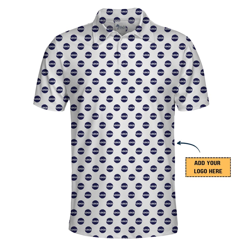 [Small Logo] Custom Logo Collared Polo Shirt No Minimum
