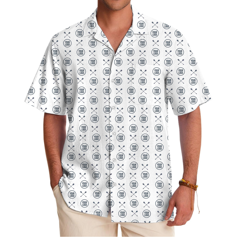[Live Preview] Arrow Fully Custom Logo Hawaiian Shirt - variant image 1