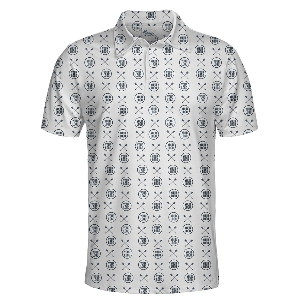 [Live Preview] Arrow Fully Custom Logo Golf Polo Shirt