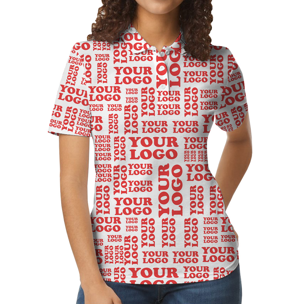 Christmas Holiday Polo Shirt Custom Logo All Over Print