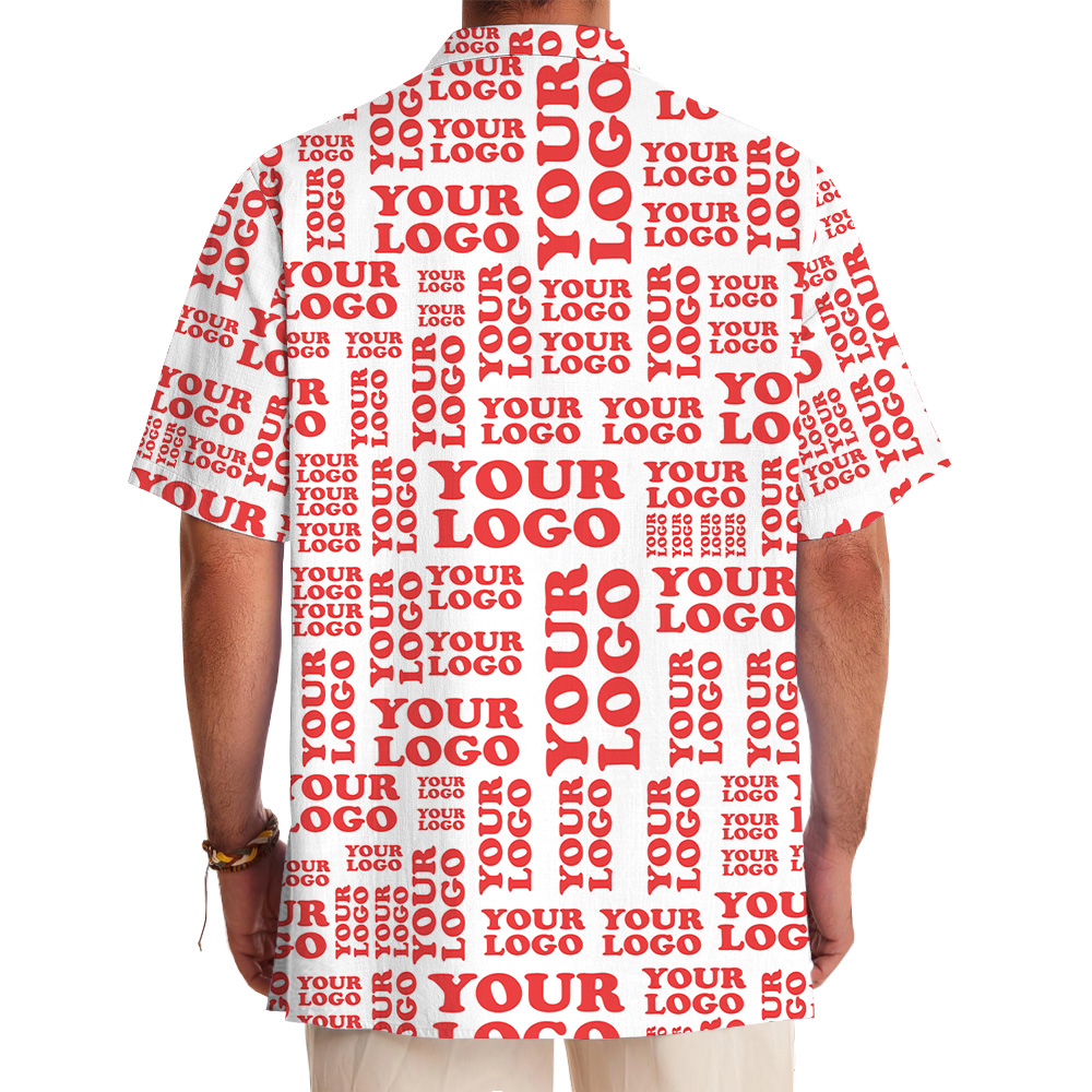 Christmas Holiday Aloha Shirt Custom Logo All Over Print