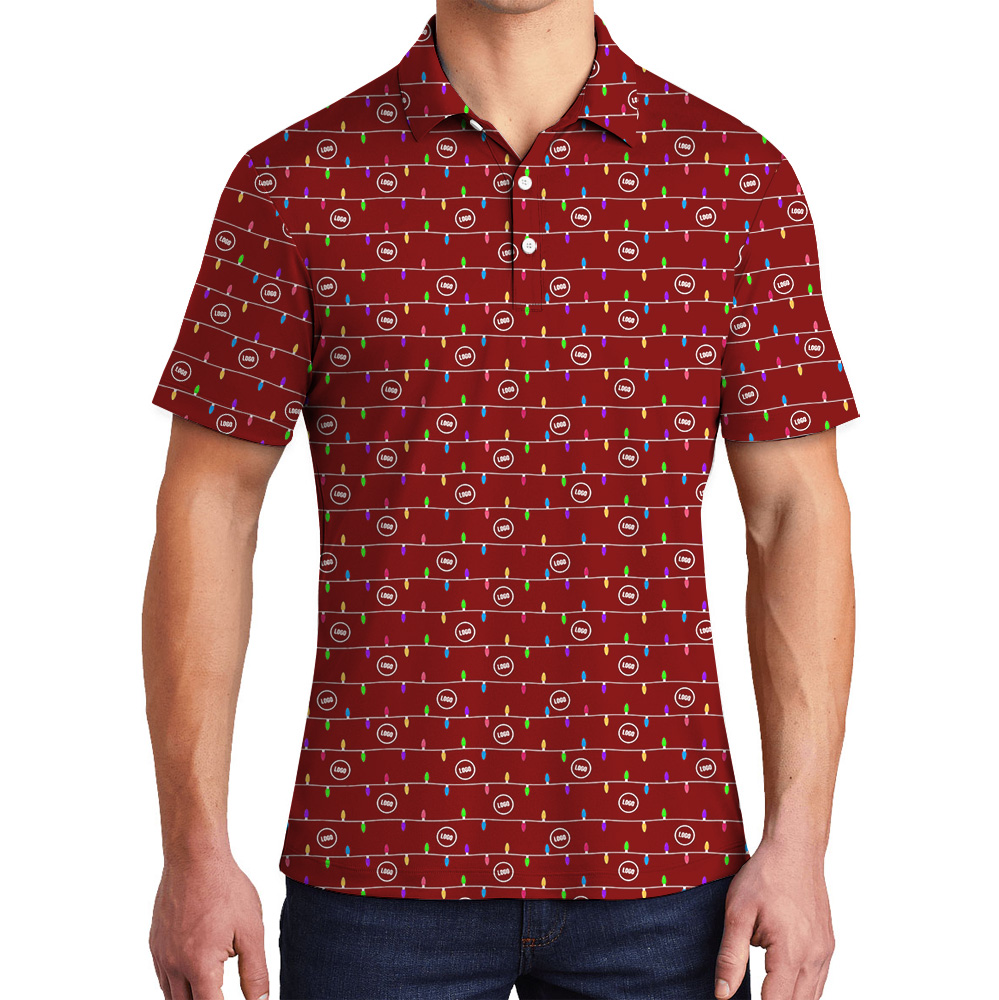 Christmas Custom Company Logo Polo Shirt - variant image 1