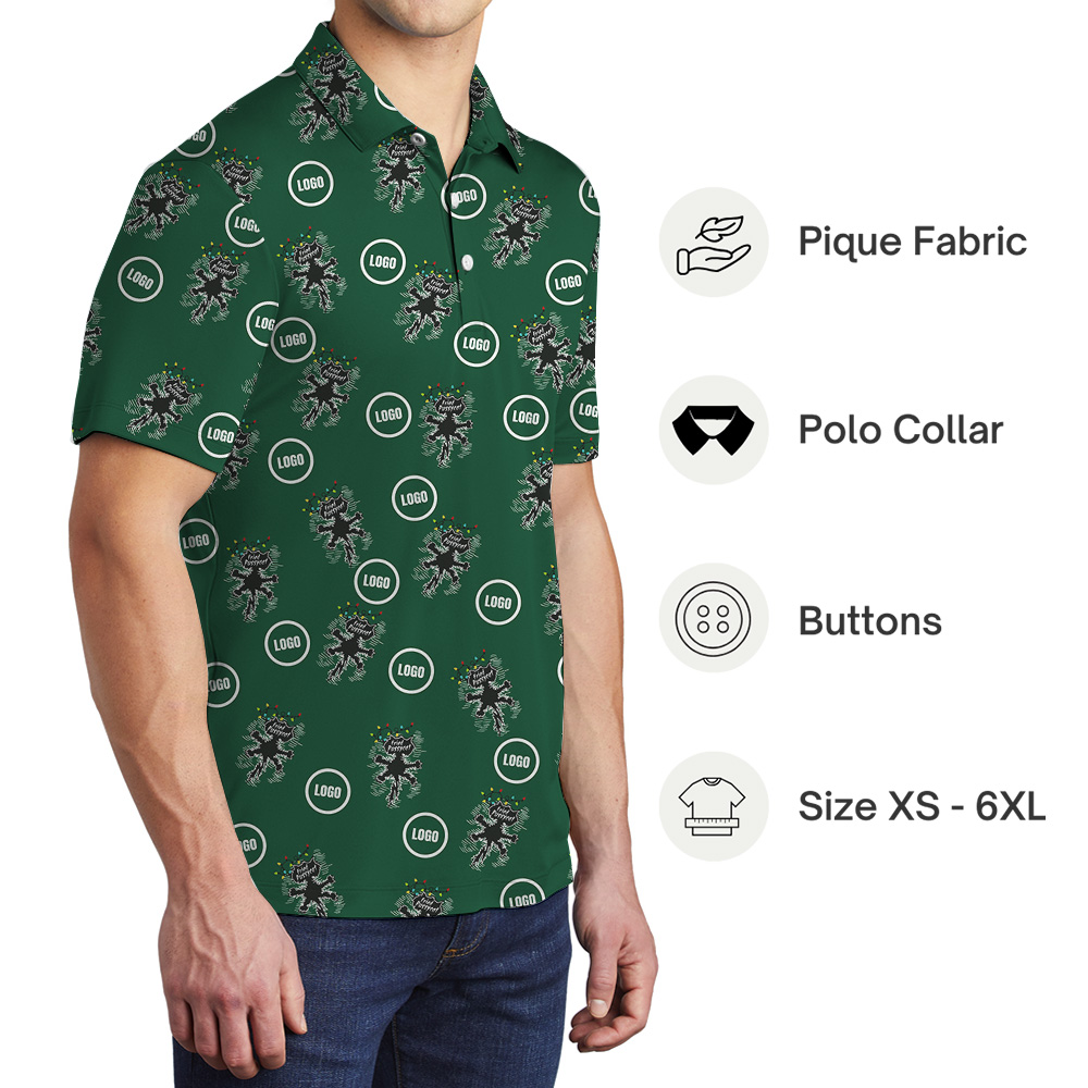 Fried Pussy Cat Custom Logo Polo Shirt