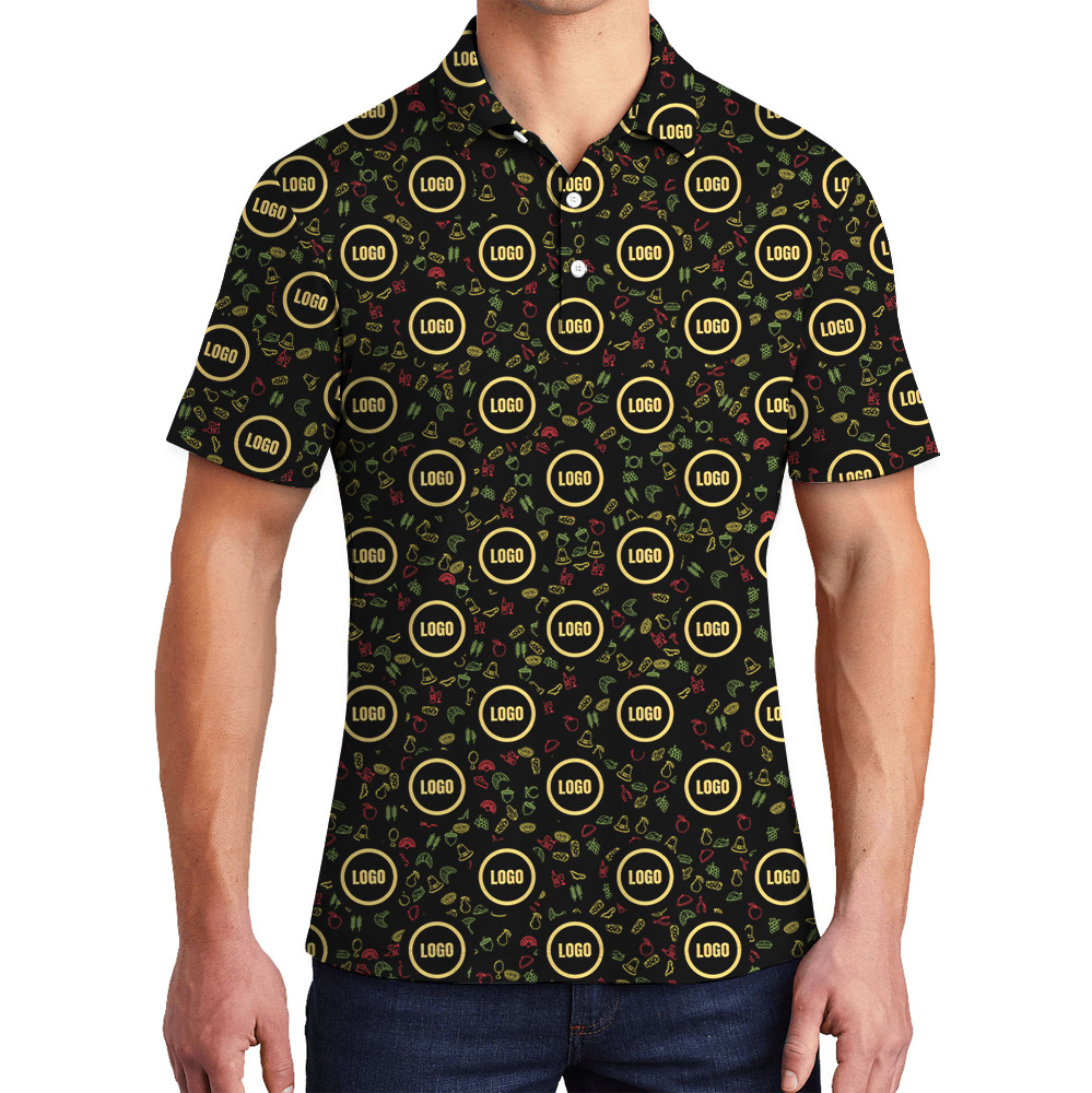 Grateful Season Custom Logo Thanksgiving Polo Shirt - variant image 1
