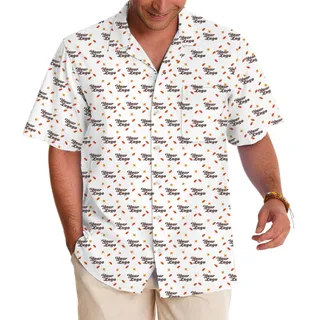 Thanksgiving Custom Logo Leaf Fall Hawaiian Shirt