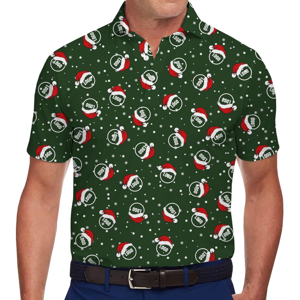 [Color + Logo] Christmas Custom Logo Polo Shirt - variant image 1